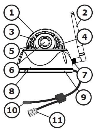 Alecto DVC136IP Surveillance Camera