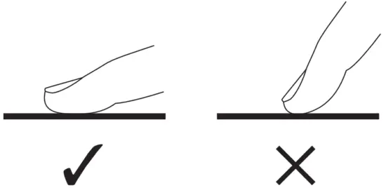 Using the Touch Controls