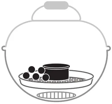 OUTDOORCHEF 480 C Chelsea Barbecue Charcoal - INSTRUCTIONS FOR USING THE CHARCOAL KETTLE BARBECUE 1