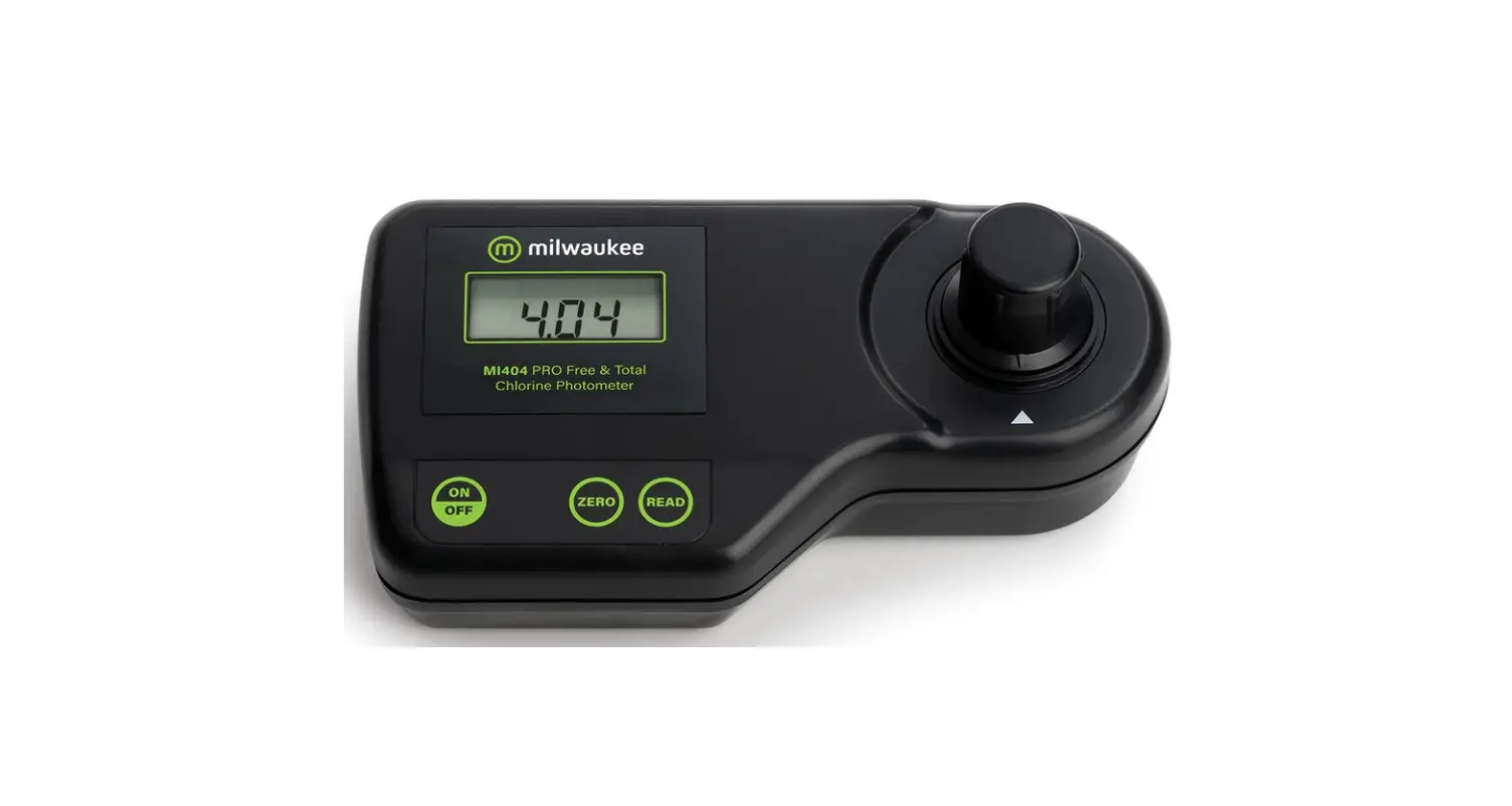 Milwaukee Mi404 Pro Free And Total Chlorine Photometer User Manual Milwaukee Mi404 Pro Free And Total Chlorine Photometer User Manual