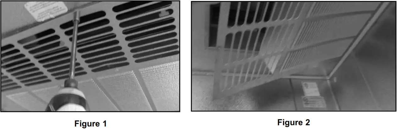 RSG KL612 One Piece Capsule Pak Refrigeration - ceiling panel