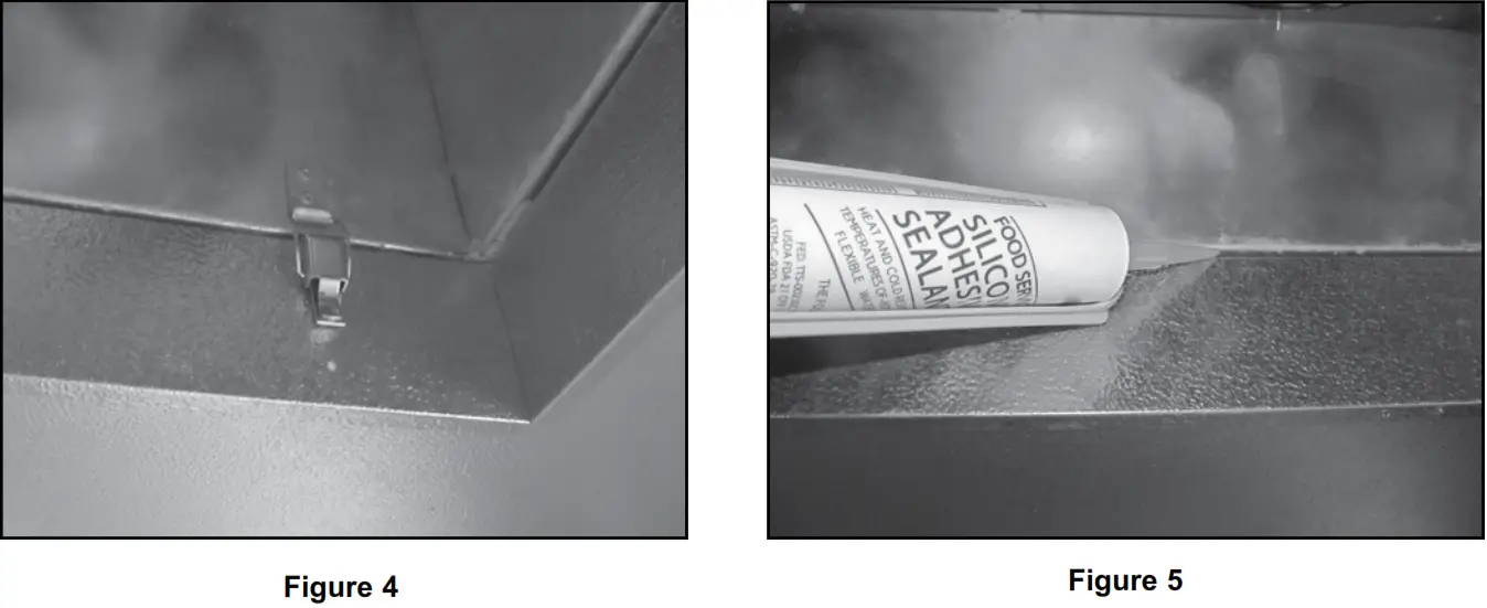 RSG KL612 One Piece Capsule Pak Refrigeration - interior