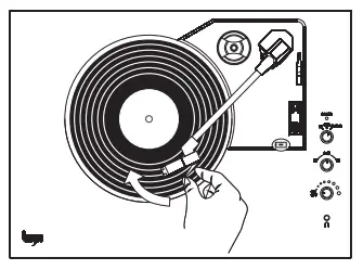 Lujii JQ 001 Vinyl Record Player - fig20