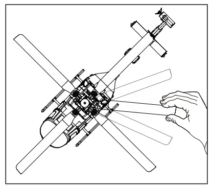 Eachine E120 Axis Flybarless Scale RC Helicopter - Fig3
