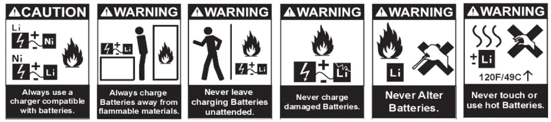 Eachine E120 Axis Flybarless Scale RC Helicopter - warning1