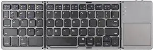 zeepin B033 Three Layer Folding Touchpad Keyboard
