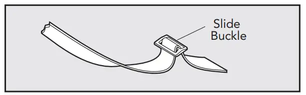 PetSafe Wireless Fence Receiver along the The slide buckle
