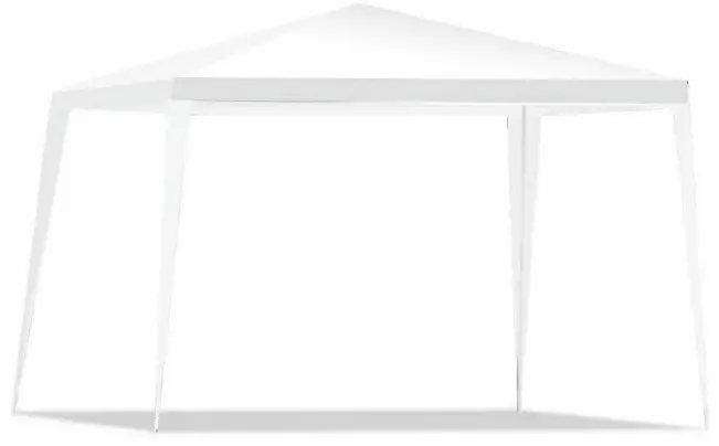 Tangkula-ZMWV073-10-ft-x-10-ft.-White-Outdoor-Canopy-Tent-for-Backyard-product