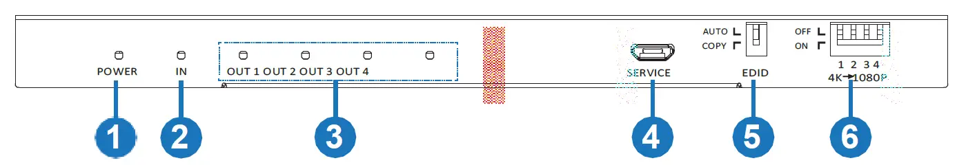 Paugge-ENT-SP20B4A-1x4-HDMI-2.0b-Splitter-FIG-1