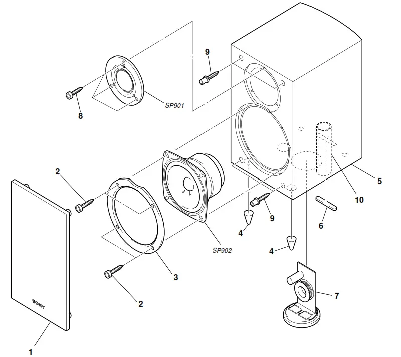 SONY SS-CEX1 Speaker System - fIG