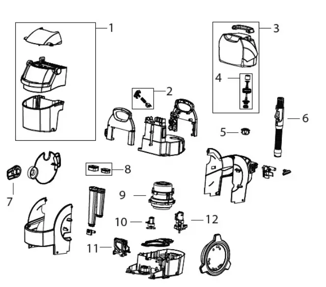 BISSELL 15582 SpotClean Turbo Carpet Cleaner fig 1