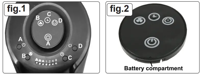 SEALEY STF42 42 Inch Oscillating Tower Fan 3-Speed 3