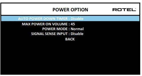 ROTEL RAP 1580MKII Surround Amplified Processor - Advanced Speaker Setup 5