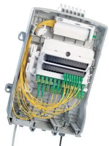 COMMSCOPE BUDI-R24JP0619A BUDI-R Terminal 24-Position SC or APC Indoor Plenum Cable.