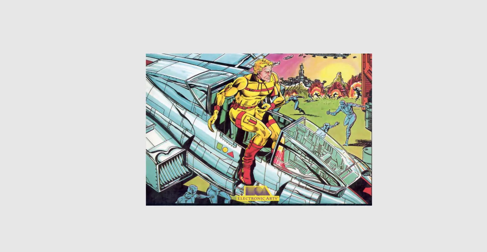 Games Database Commodore 64 Skyfox Fighter Instructions