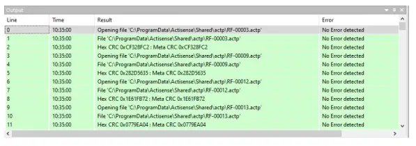 NMEA Actisense Toolkit Software - Device List 1
