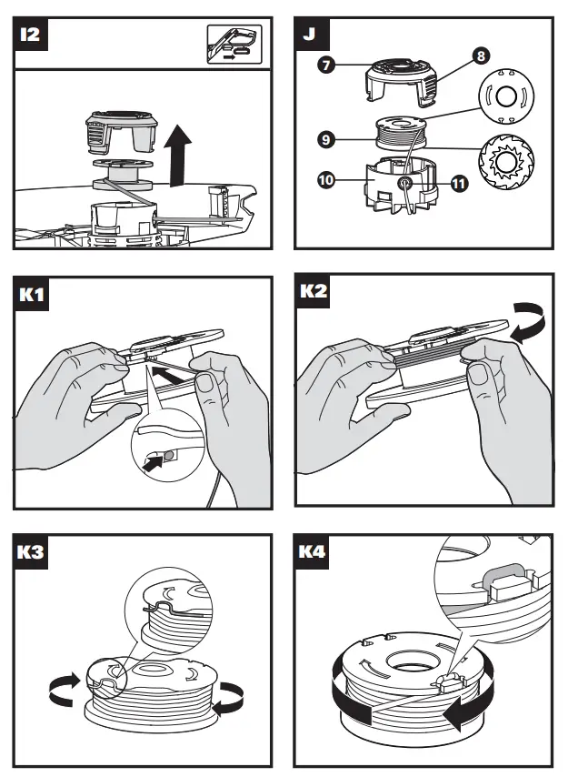 WORX WG157E 2-in-1 Grass Trimmer Edger fig 4