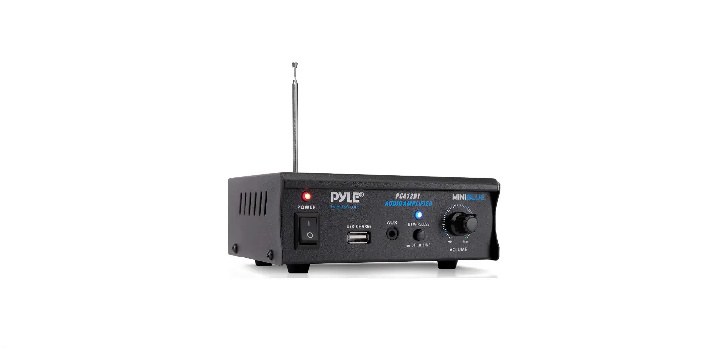 Pyle Pca12bt Mini Bluetooth Stereo Power Amplifier-user Manual Pyle Pca12bt Mini Bluetooth Stereo Power Amplifier-user Manual