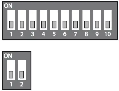 CAME ATS P5 Electric Gate Kit - Dip Switches