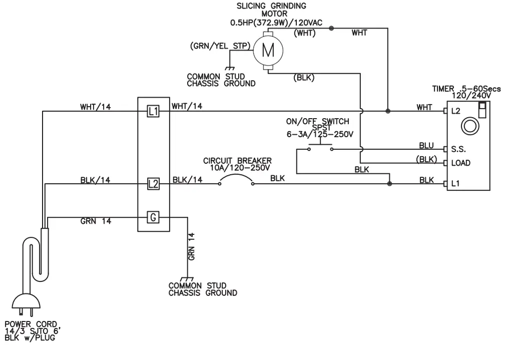 Curtis SLG 10 SLG Series Low Profile Automatic Coffee Grinder - Fig7