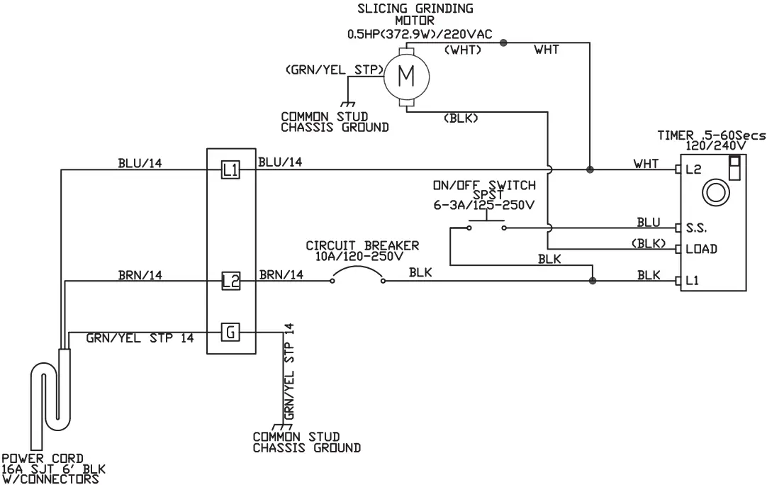 Curtis SLG 10 SLG Series Low Profile Automatic Coffee Grinder - Fig8