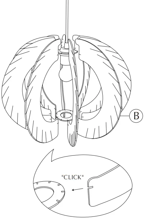 UMAGE Silvia Pendant Light Shade Brushed Brass - FIG 5