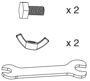 bond 52168 28 Inch Portable Steel Fire Pit - Hardware Used