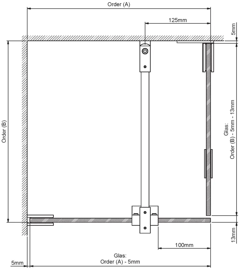 INR ARC 13 Original Shower corner - Fig 2