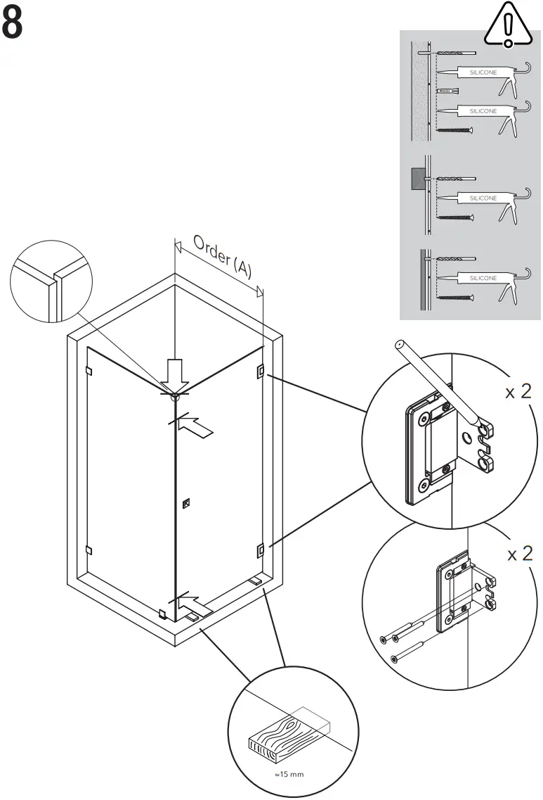 INR ARC 13 Original Shower corner - Fig 9