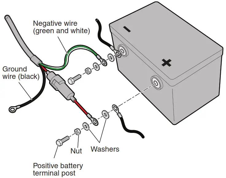 Honeywell 9007A 01 Universal Vehicle Power Supply - Battery Terminal 1
