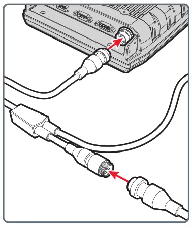 Honeywell 9007A 01 Universal Vehicle Power Supply - Cable2