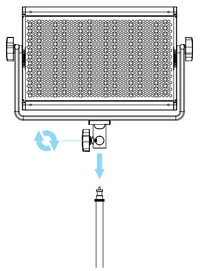 GVM-1300D 65W Powerful Bi Color and RGB Video Panel Light 2