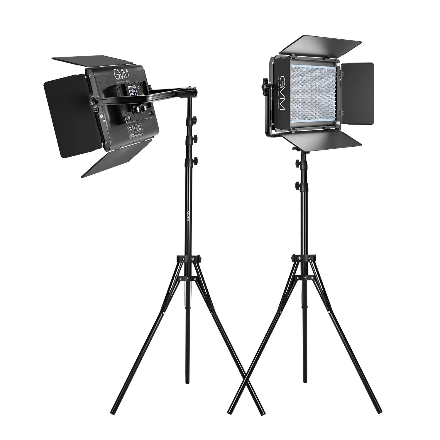 GVM-1300D 65W Powerful Bi Color and RGB Video Panel Light