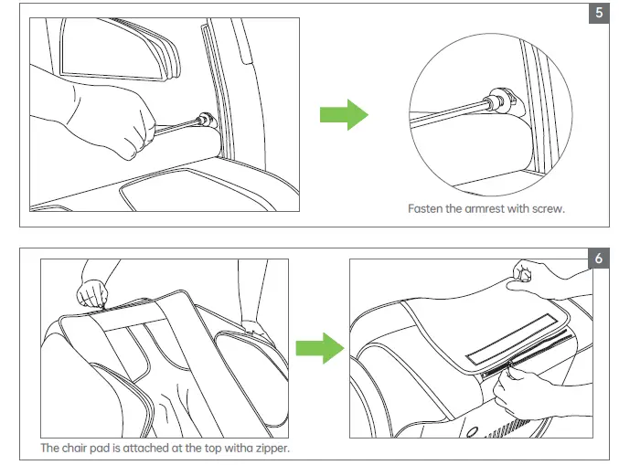 Real Relax Full Body Zero Gravity Massage Chair fig (14)