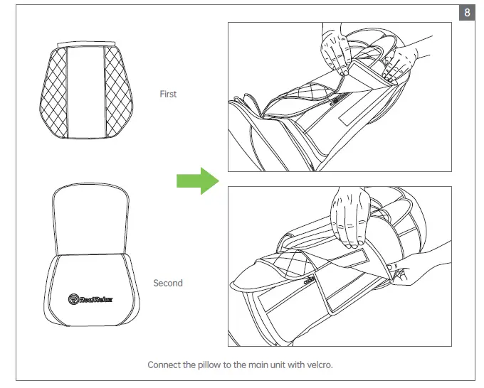 Real Relax Full Body Zero Gravity Massage Chair fig (16)