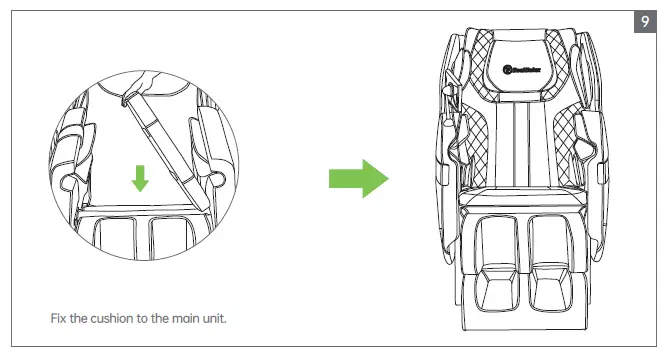 Real Relax Full Body Zero Gravity Massage Chair fig (17)