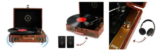 JDR-RP-1-Record-Player-Turntable-with-Bluetooth-Speakers-FIG-2