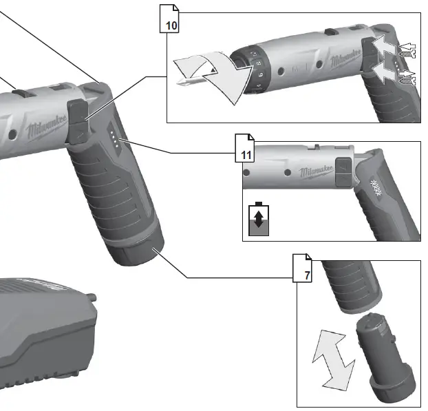 Milwaukee M4 D 14 Hex Screwdriver Kit FIG (2)