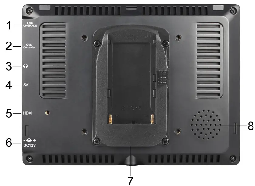 FEELWORLD FW759 7 Inch 4K HDMI On Camera Monitor fig 12