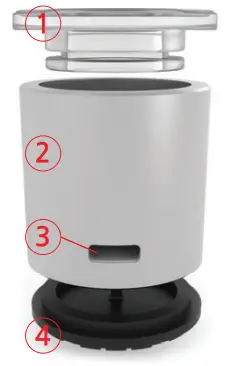 VWA H2CAP hydrogen water generator . Parts