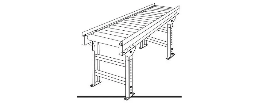 Uline Gravity Roller Side Rails H-6906 User Guide Uline Gravity Roller Side Rails H-6906 User Guide
