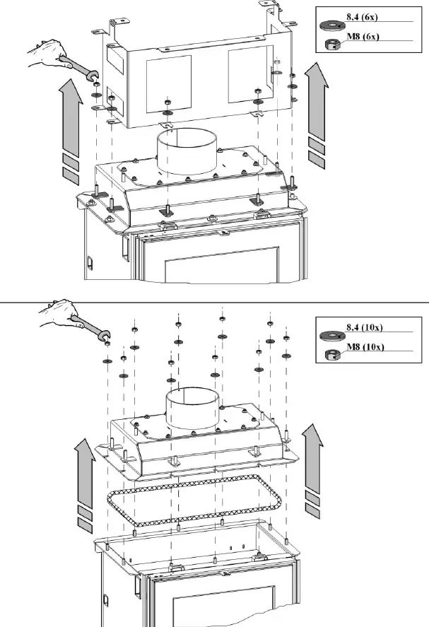 HAAS and SOHN 0433930000000 Tiled Stove 4