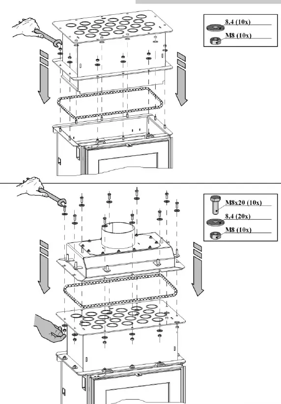 HAAS and SOHN 0433930000000 Tiled Stove 5