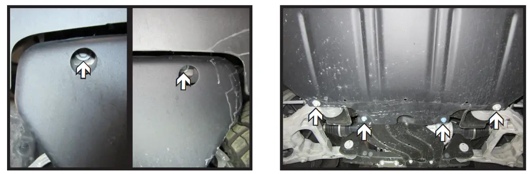 BLUE OX BX2419 2021 RAM 1500 TRX Adaptive Cruise Control and Turbo - Using an 8MM socket 1