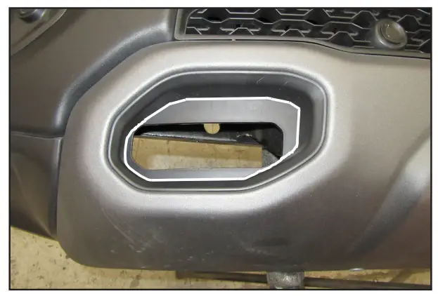 BLUE OX BX2419 2021 RAM 1500 TRX Adaptive Cruise Control and Turbo - Using an 8MM socket 10