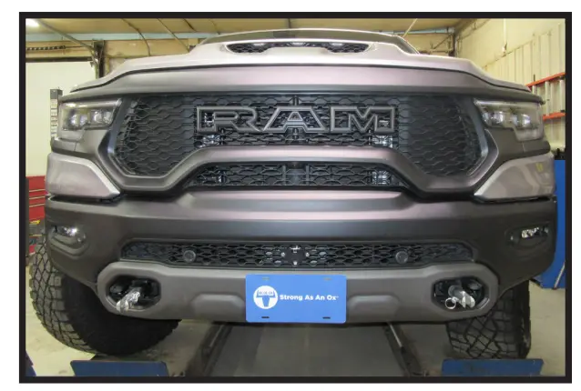 BLUE OX BX2419 2021 RAM 1500 TRX Adaptive Cruise Control and Turbo - Using an 8MM socket 13