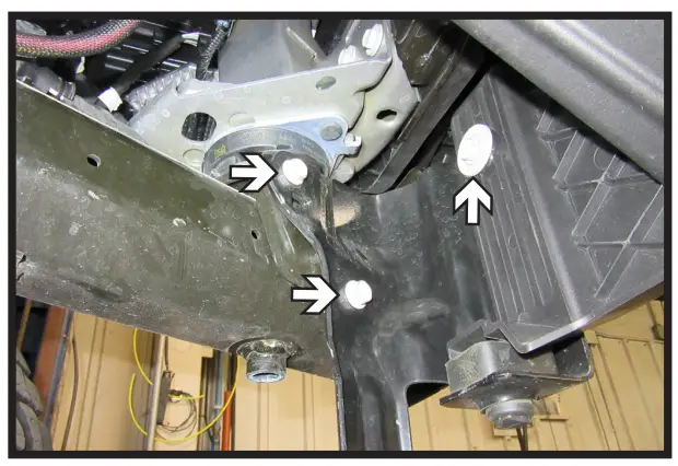 BLUE OX BX2419 2021 RAM 1500 TRX Adaptive Cruise Control and Turbo - Using an 8MM socket 6