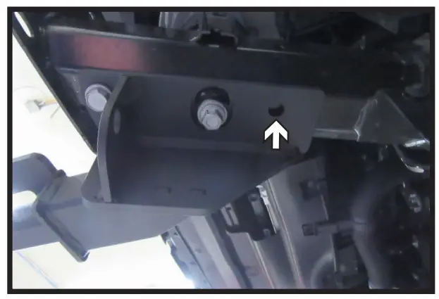 BLUE OX BX2419 2021 RAM 1500 TRX Adaptive Cruise Control and Turbo - Using an 8MM socket 9