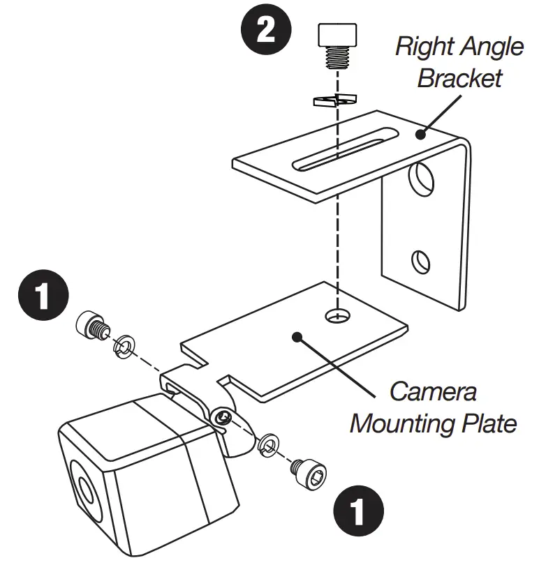 PCAM-JP3 Spare Tire Mount Camera Installation illustration