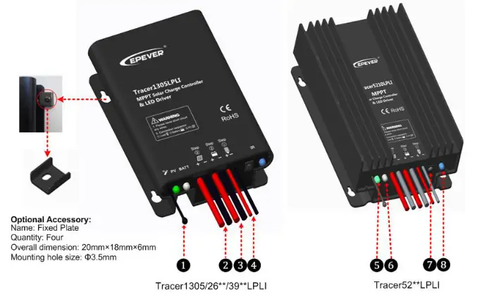 EPEVER LPLI Series MPPT Solar Charge Controller